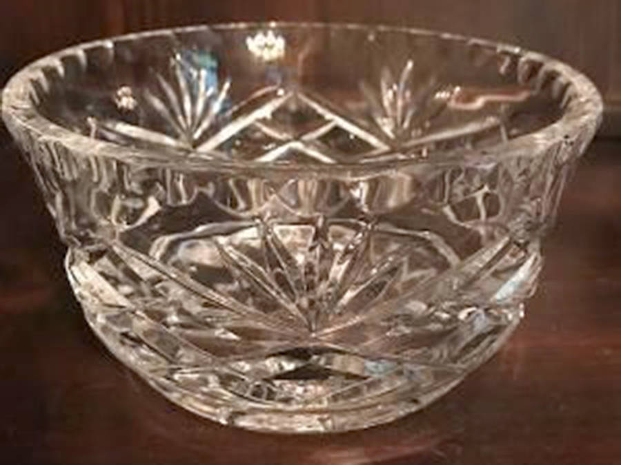 Ashford (Cut Base) 6" Round Bowl by Galway-1