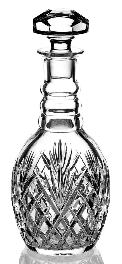 Ashford (Cut Base) Decanter & Stopper by Galway-1