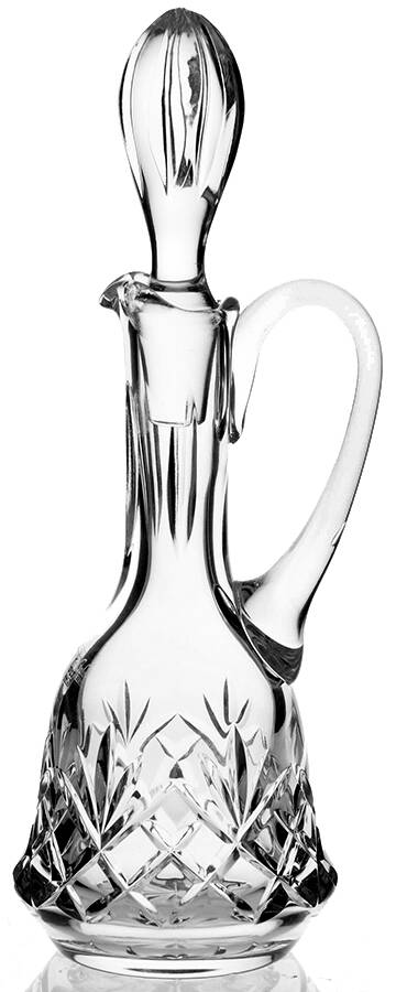 Ashford (Cut Base) Cruet & Stopper by Galway-1