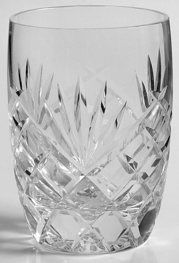 Ashford (Cut Base) Flat Tumbler by Galway-1