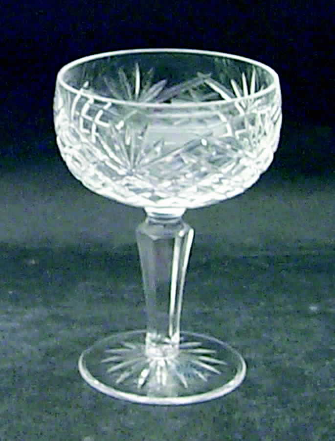 Ashford (Cut Base) Champagne/Tall Sherbet by Galway-1