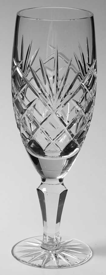 Ashford (Cut Base) Fluted Champagne by Galway-1