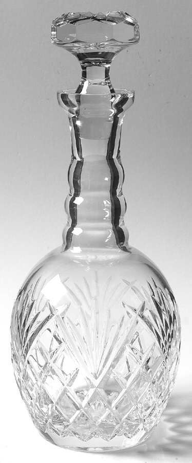 Ashford (Cut Base) Decanter & Stopper by Galway-1