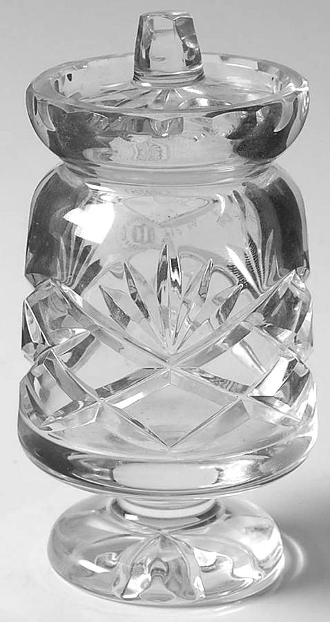 Ashford (Cut Base) Marmalade & Lid by Galway-1
