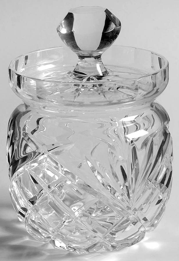 Ashford (Cut Base) Jam/Jelly & Lid by Galway-1
