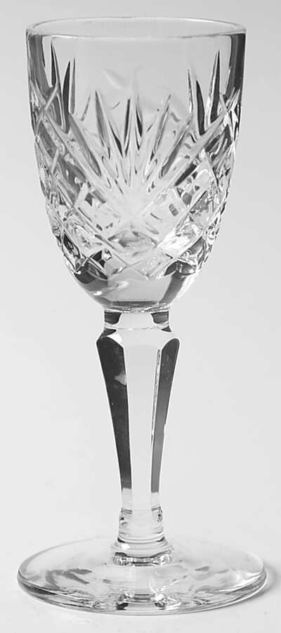 Ashford (Plain Base) Cordial Glass by Galway-1