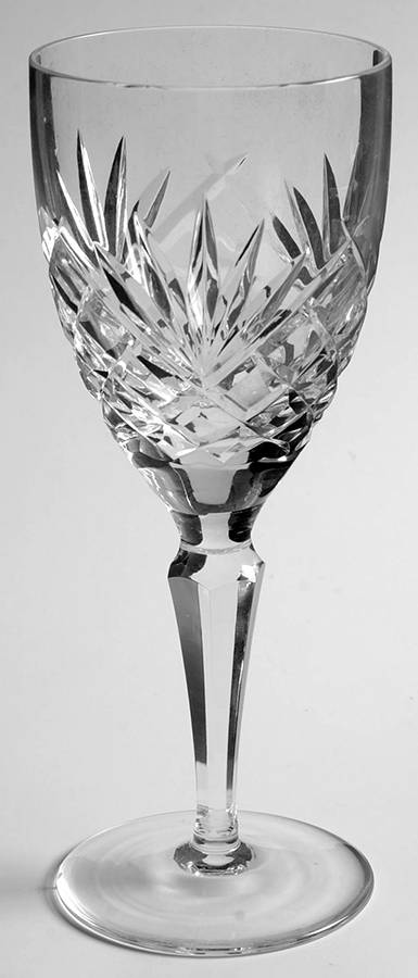Ashford (Plain Base) Water Goblet by Galway-1