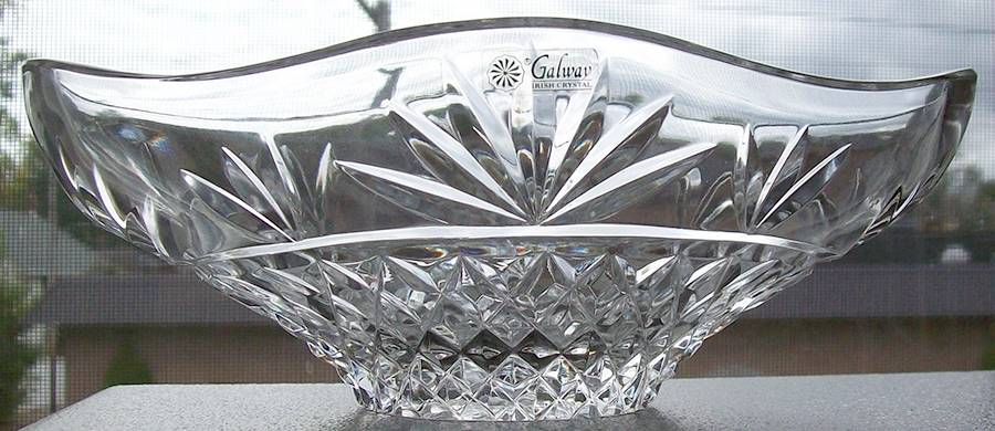 Blarney 8" Oval Bowl by Galway-1