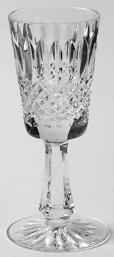 Claddagh (Older, Square Bowl) Cordial Glass by Galway-1