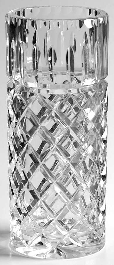 Clifden (Cut, Including Base) 8" Straight Vase by Galway-1