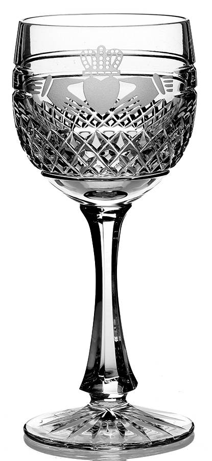 Claddagh Ring (Older, Etched Hands) White Wine by Galway-1