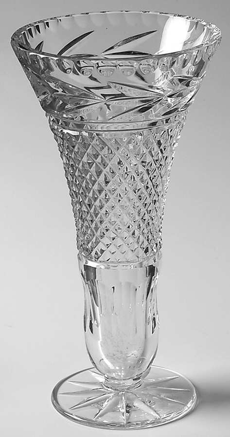 Leah (Newer) 10" Footed Flower Vase by Galway-1