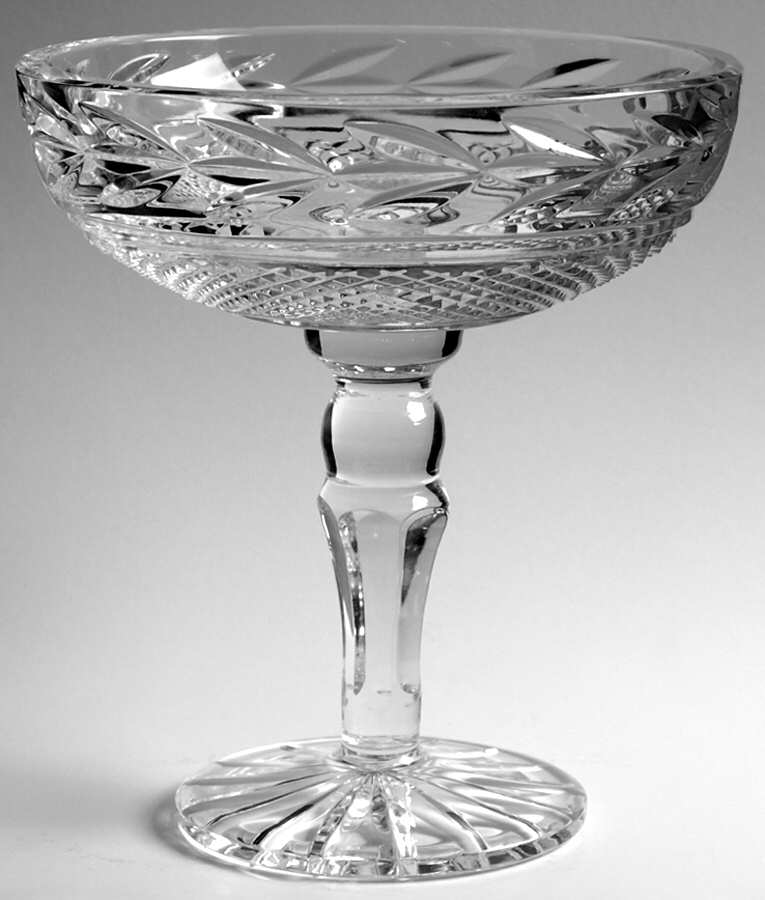Leah (Newer) Round Compote (Height X Width) by Galway-1