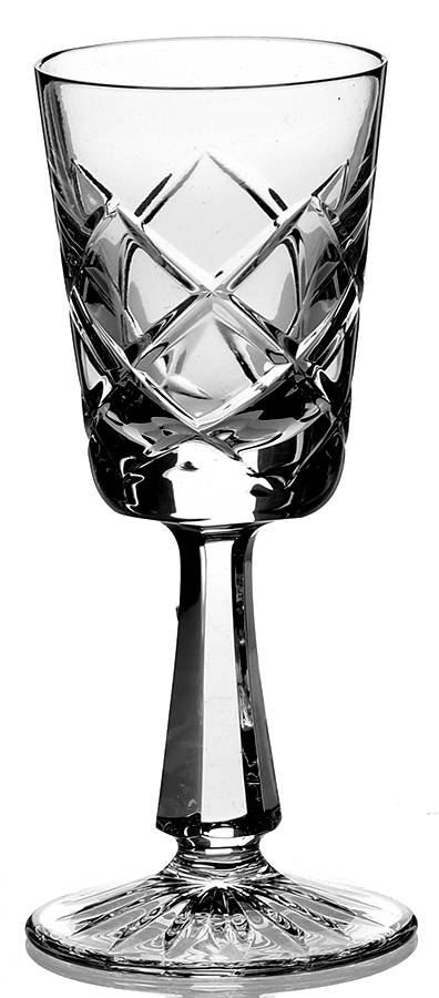 O'Brien (Cut Base) Cordial Glass by Galway-1