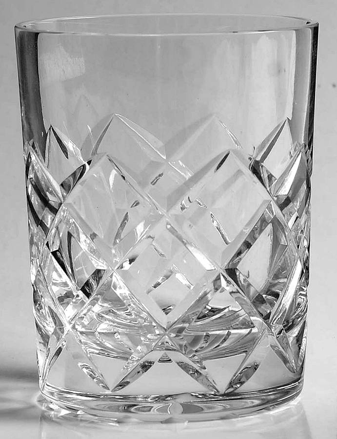 O'Brien (Cut Base) Flat Tumbler by Galway-1