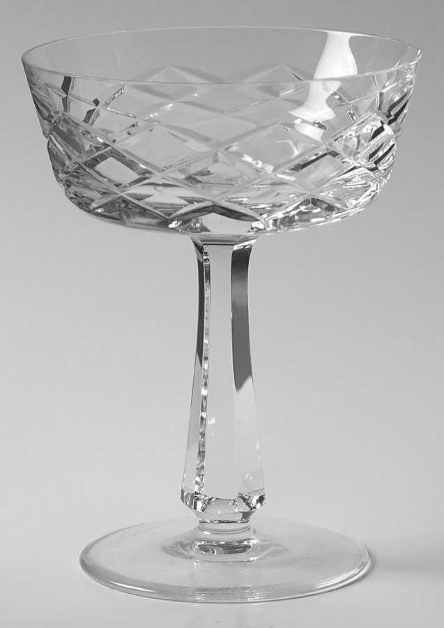 O'Brien (Plain Base) Champagne/Tall Sherbet by Galway-1