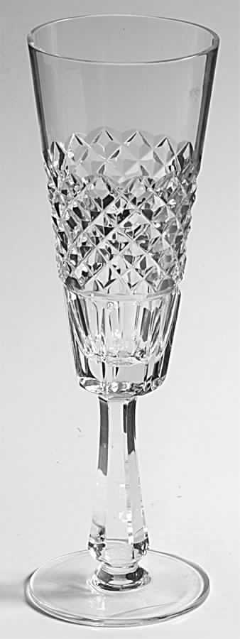 O'Donnell (Cut, Plain Base) Fluted Champagne by Galway-1