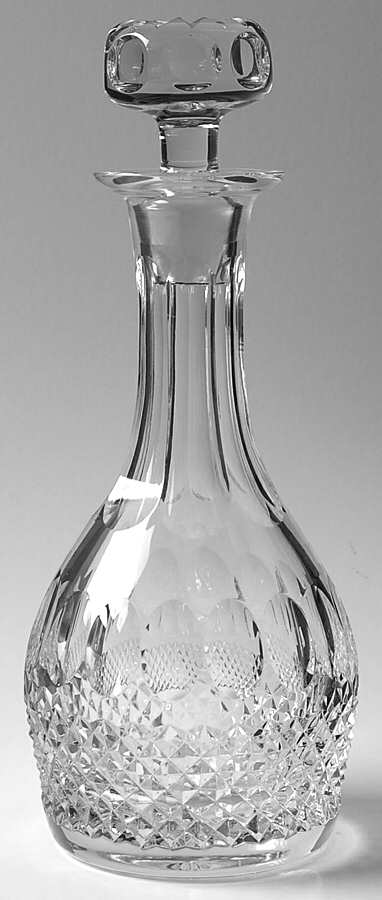 O'Malley(Plain Foot) Decanter & Stopper by Galway-1