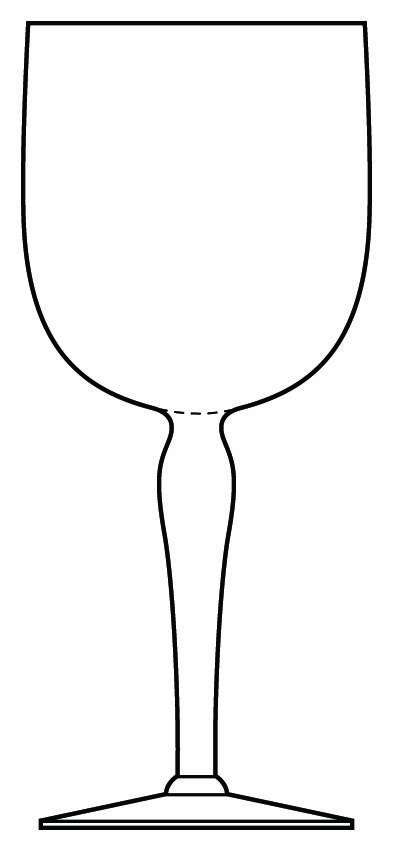 1500 Water Goblet by Glastonbury - Lotus-1