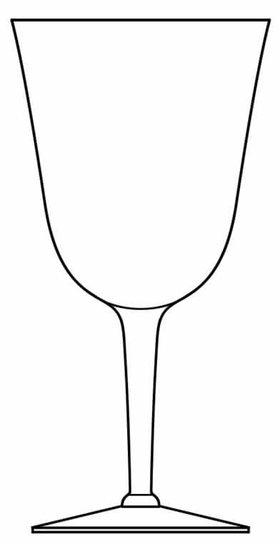 19 Water Goblet by Glastonbury - Lotus-1