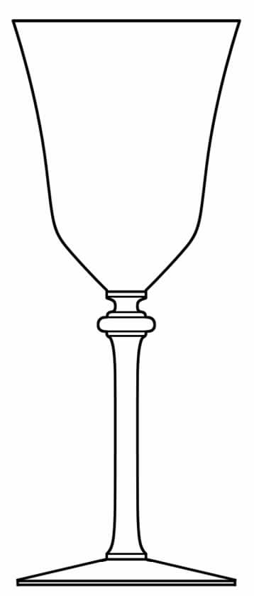 22 Water Goblet by Glastonbury - Lotus-1