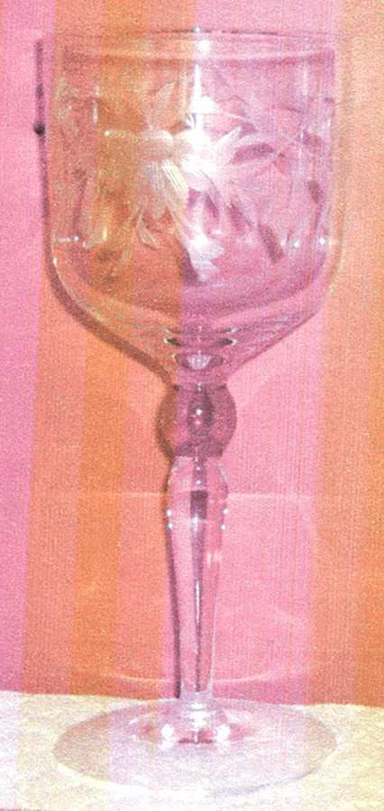 37-3 Water Goblet by Glastonbury - Lotus-1