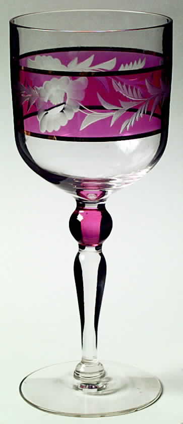 37-4 Water Goblet by Glastonbury - Lotus-1
