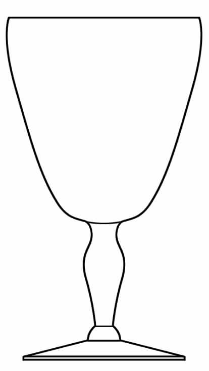 42 Water Goblet by Glastonbury - Lotus-1
