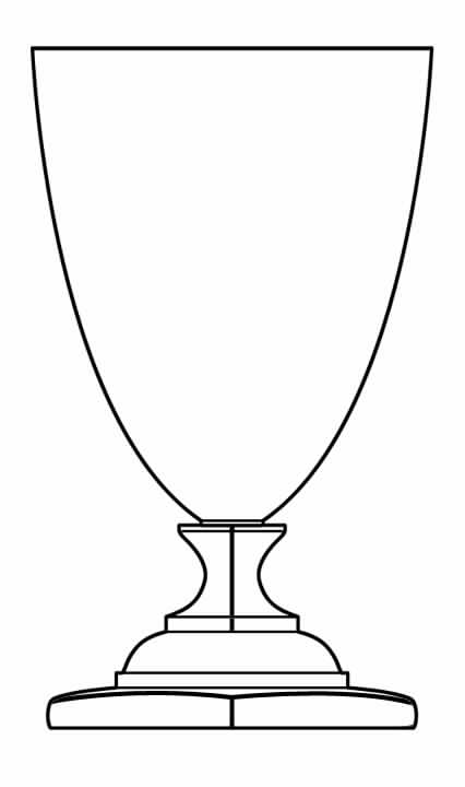 450 Water Goblet by Glastonbury - Lotus-1