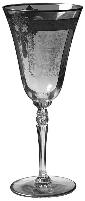 470-1 Water Goblet by Glastonbury - Lotus-1
