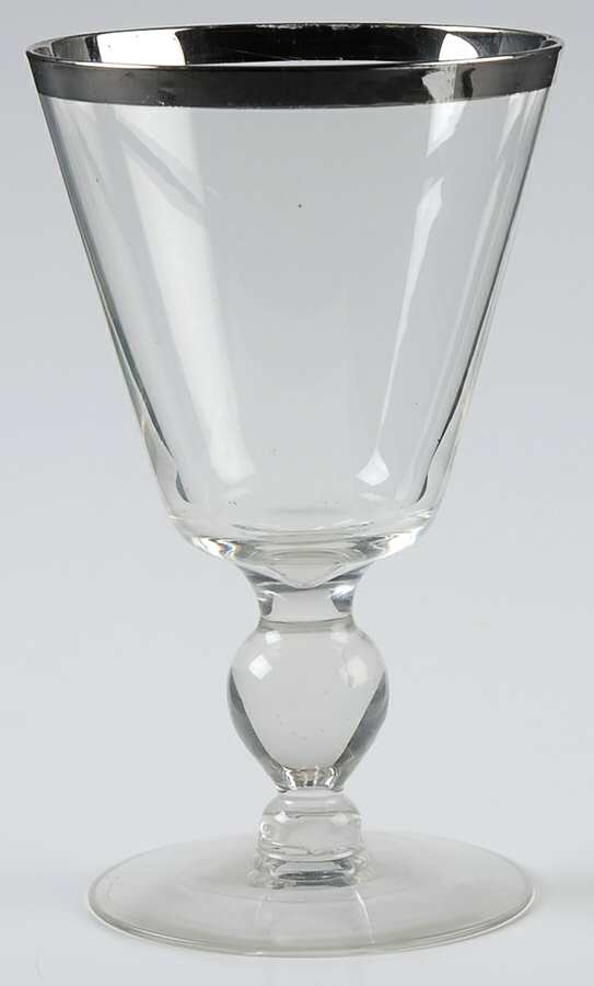 553-2 Water Goblet by Glastonbury - Lotus-1