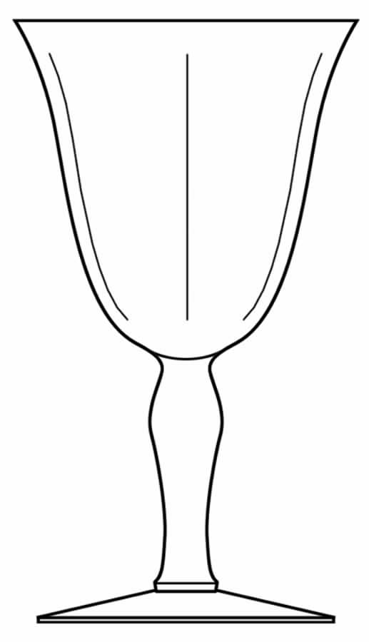 58 Water Goblet by Glastonbury - Lotus-1