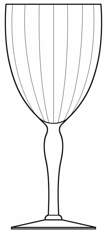 66 Water Goblet by Glastonbury - Lotus-1