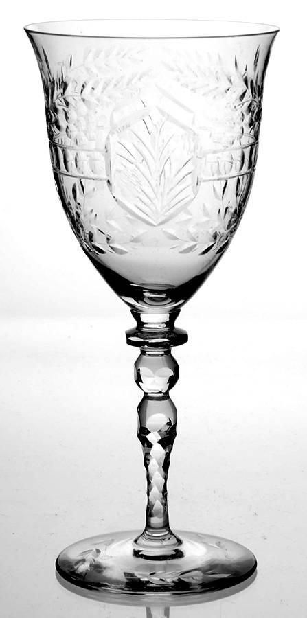 67-3 Water Goblet by Glastonbury - Lotus-1