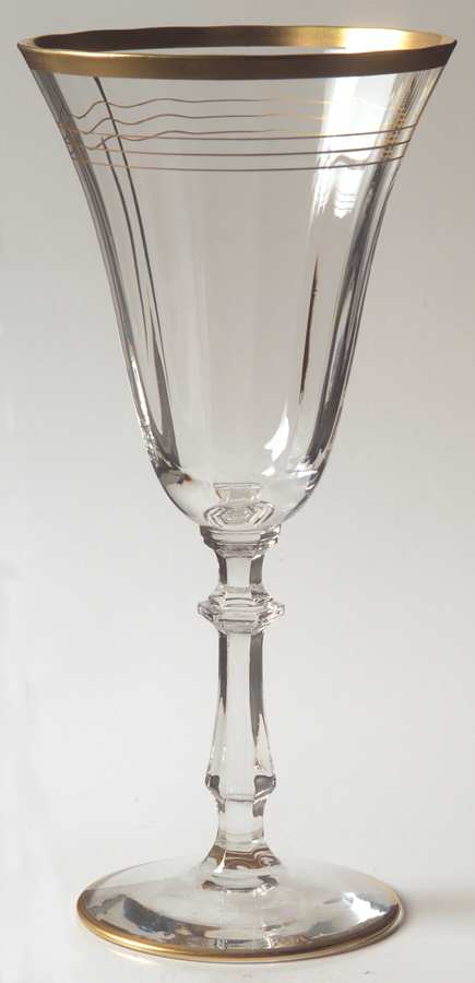 75-1 Water Goblet by Glastonbury - Lotus-1