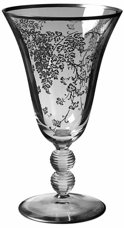 80-1 Water Goblet by Glastonbury - Lotus-1
