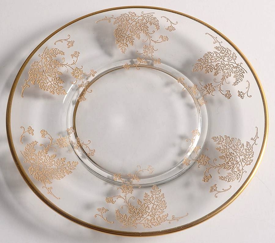 80-1 7" Salad Plate by Glastonbury - Lotus-1