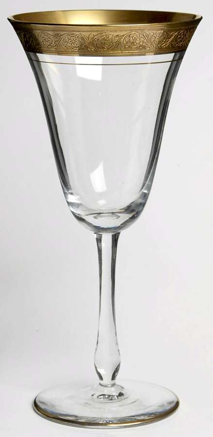 85-1 Water Goblet by Glastonbury - Lotus-1