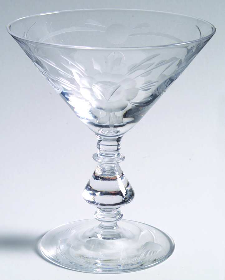 896-1 Champagne/Tall Sherbet by Glastonbury - Lotus-1