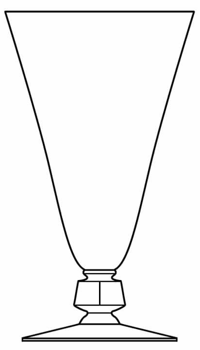 934 Water Goblet by Glastonbury - Lotus-1