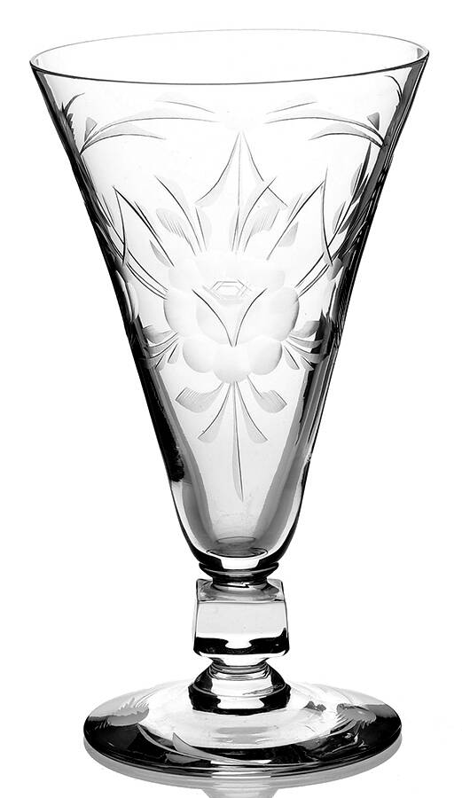 934-1 Water Goblet by Glastonbury - Lotus-1