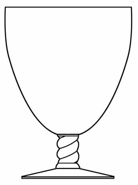 94 Water Goblet by Glastonbury - Lotus-1