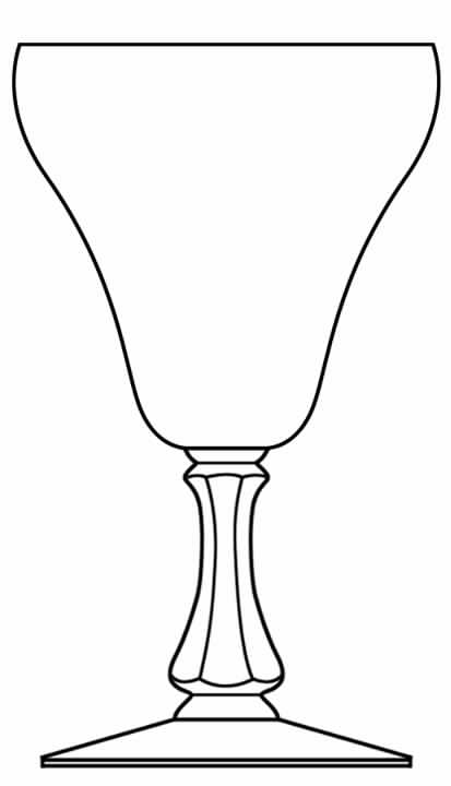 96 Water Goblet by Glastonbury - Lotus-1