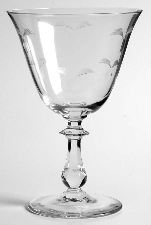 984-1 Water Goblet by Glastonbury - Lotus-1