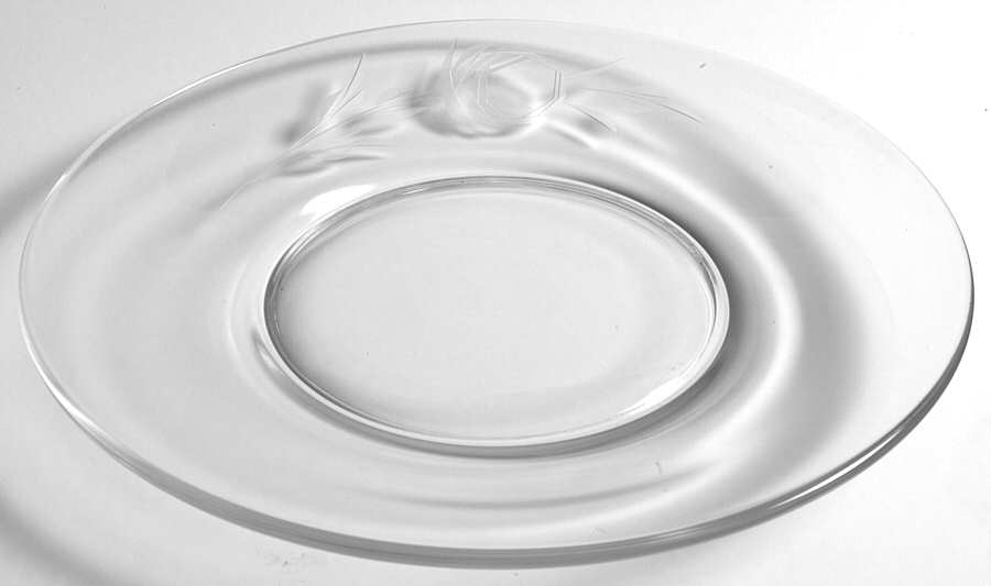 Arbor Rose Luncheon Plate by Glastonbury - Lotus-1
