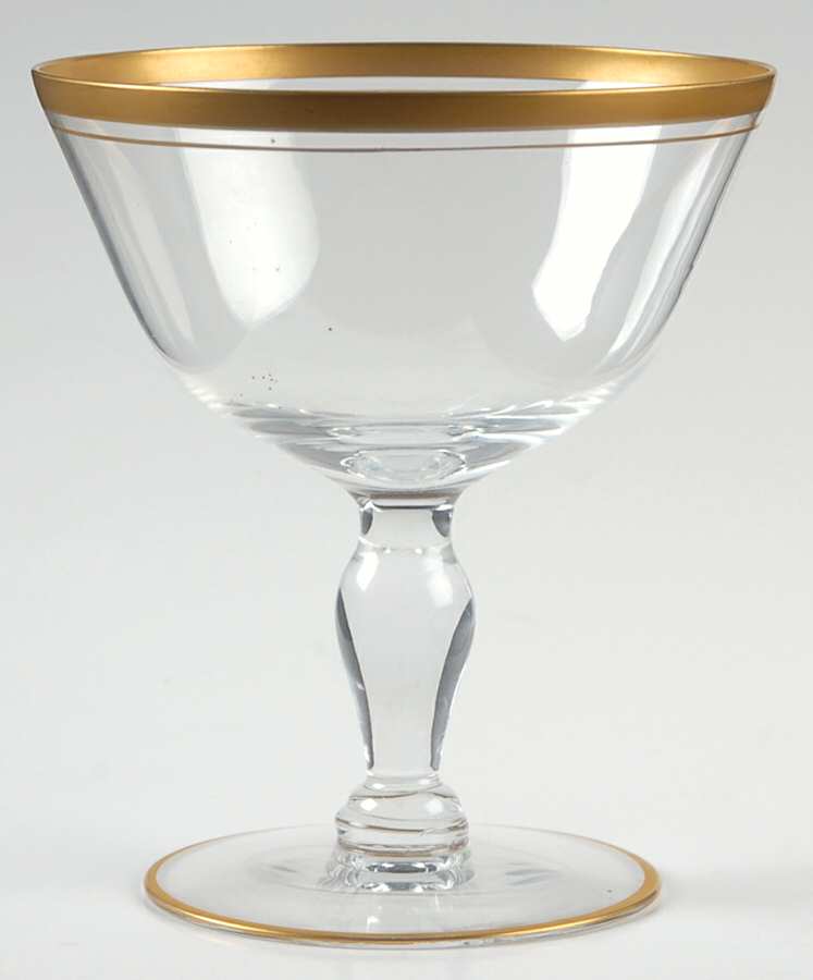Athens Champagne/Tall Sherbet by Glastonbury - Lotus-1
