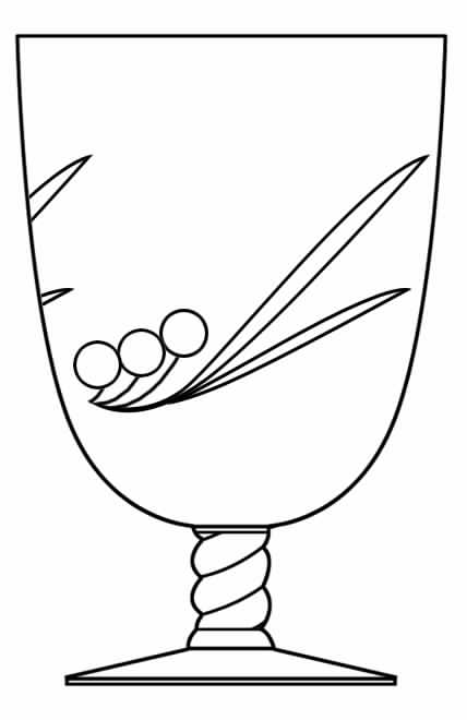 Bel Air (Stem 95) Water Goblet by Glastonbury - Lotus-1