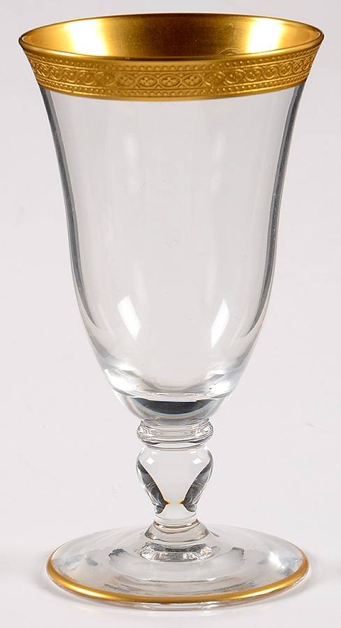 Bracelet (Stem #L26) Footed Tumbler by Glastonbury - Lotus-1