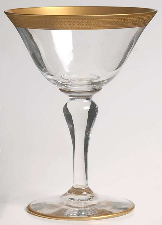 Bracelet (Stem #L26) Champagne/Tall Sherbet by Glastonbury - Lotus-1