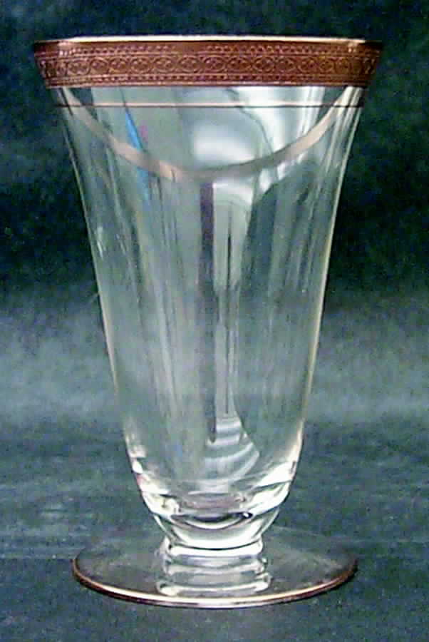 Bracelet (Stem #35) Footed Tumbler by Glastonbury - Lotus-1